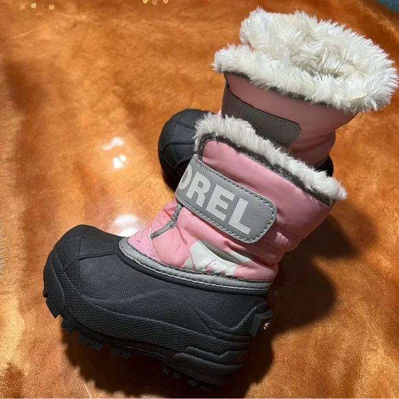 Sorel Snow Commnader Watetproof Insulatied Winter Snow Boots toddler size 5 - Picture 3 of 10